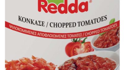 Αποφλοιωμένη τεμαχισμένη τομάτα Ιταλίας