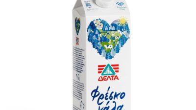 Φρέσκο Γάλα Πλήρες 3,5% Δέλτα 1lt