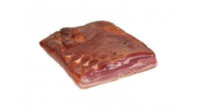 Pancetta affumicata cruda 1/2